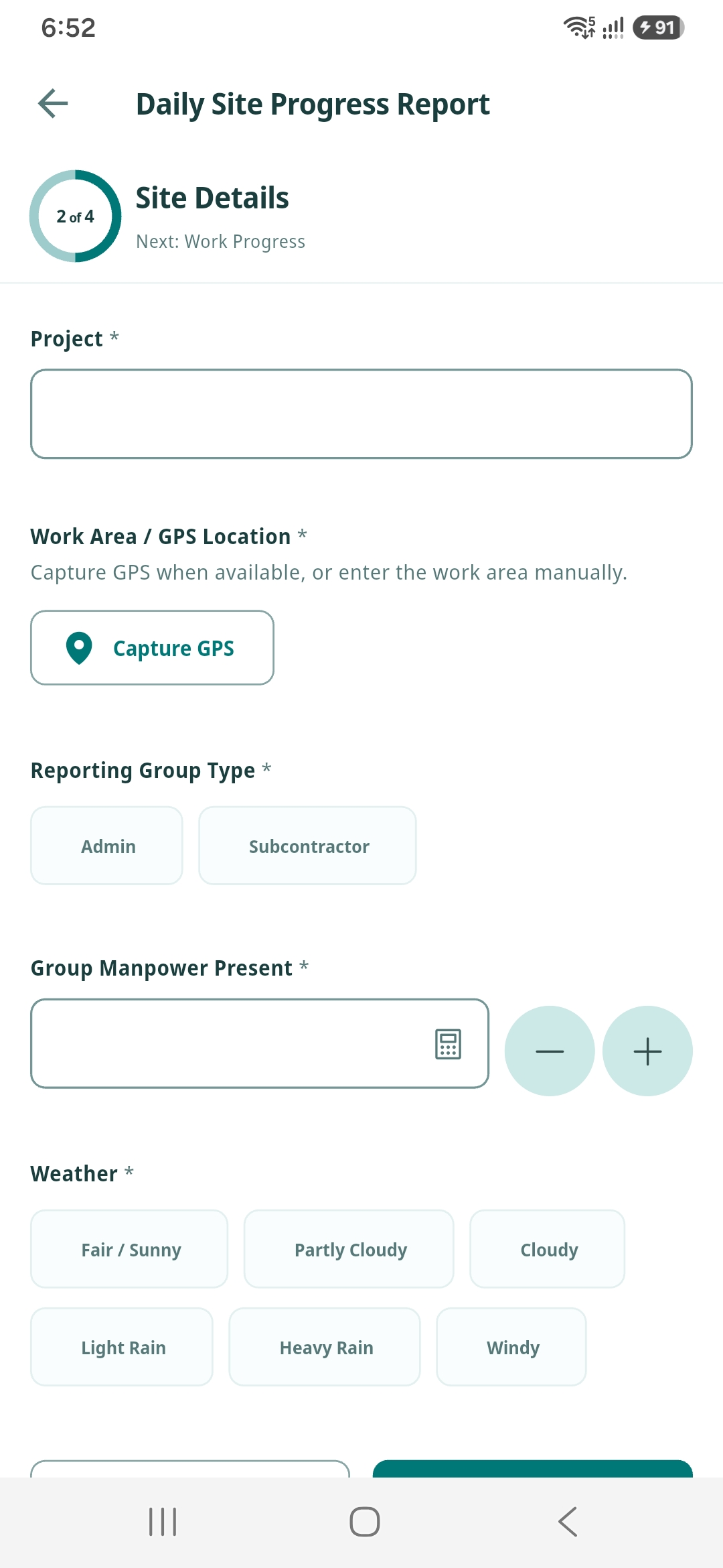 YesInspect app screenshot